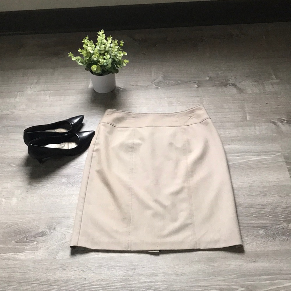 Worthington Tan Business Skirt